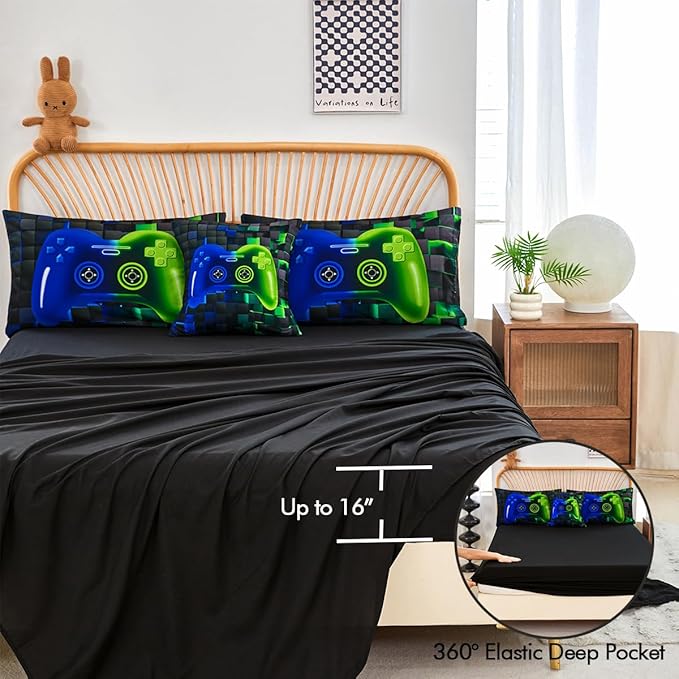Comforter Set - Full - 6 Piece