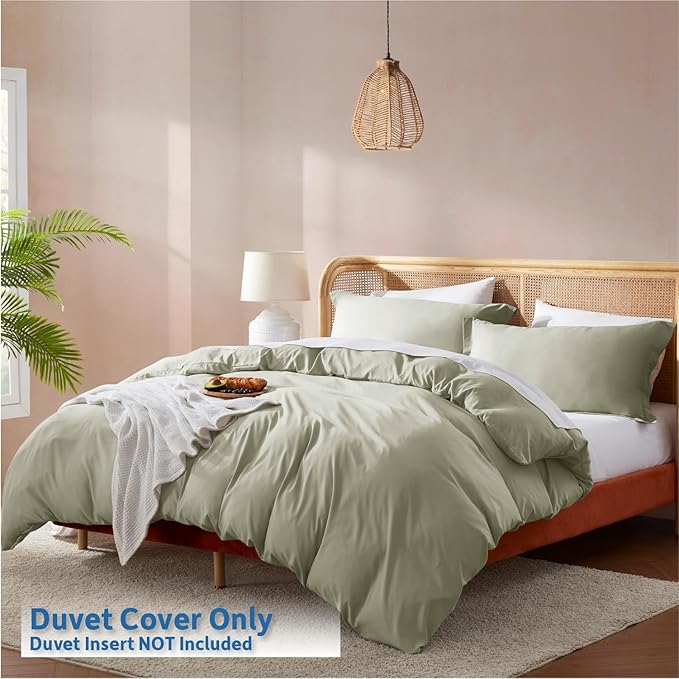 Duvet Cover Set - Queen - 90 x 90 in - 3 Piece