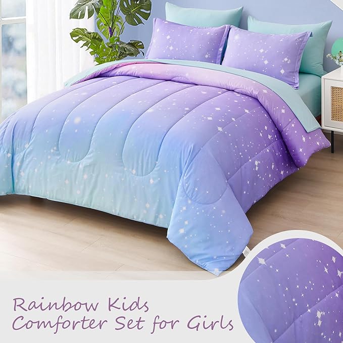 Microfiber Comforter Set - Queen - 7 Piece