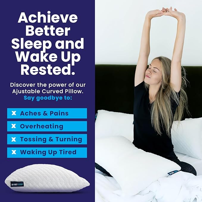 Memory Foam Bed Pillow - King