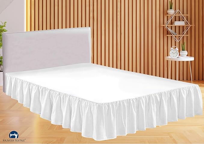Microfiber Bed Skirt - Twin - 15 in Drop
