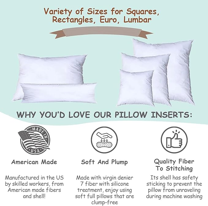 Down Alternative Pillow Insert