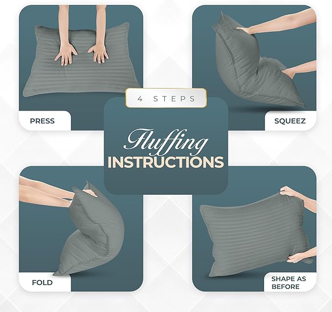 Down Alternative Cooling Bed Pillow - Standard - 2 Piece