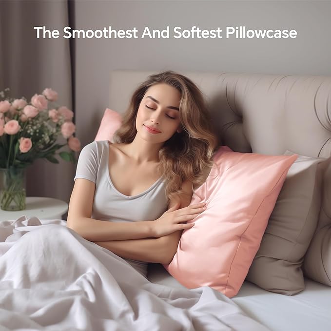 Mulberry Silk Cooling Pillowcase - Standard - 20 x 26 in