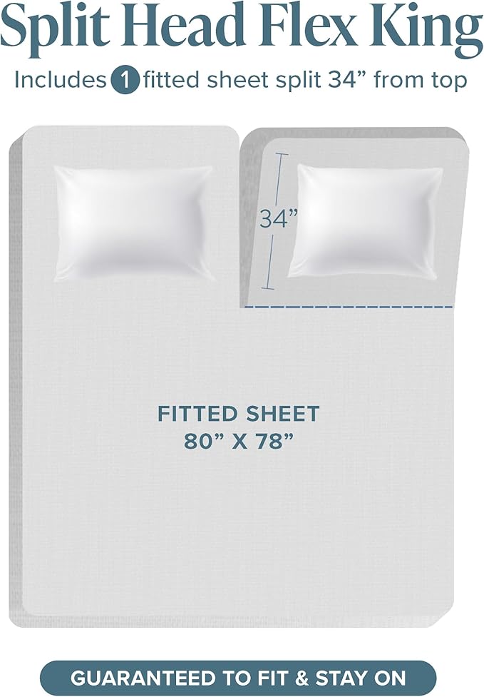 Microfiber Bed Sheet Set - King - 4 Piece