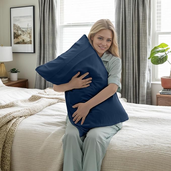 Bamboo Cooling Pillowcase Set - Standard - 20 x 26 in - 2 Pack - 2 Piece