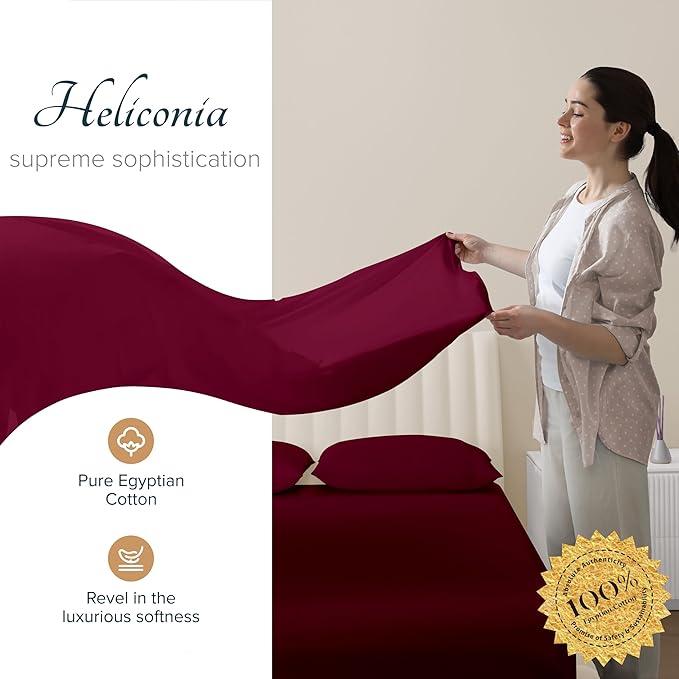Linen Cooling Bed Sheet Set - California King - 4 Piece