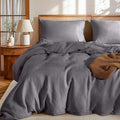 Linen Duvet Cover Set - Queen - 3 Piece