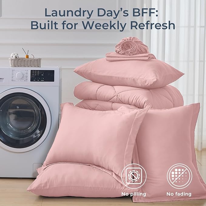 Comforter Set - Queen - 7 Piece