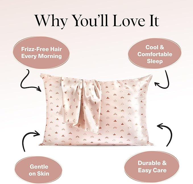 Satin Cooling Pillowcase - Queen