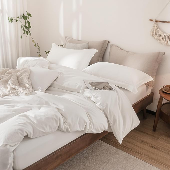 Linen Duvet Cover Set - Full