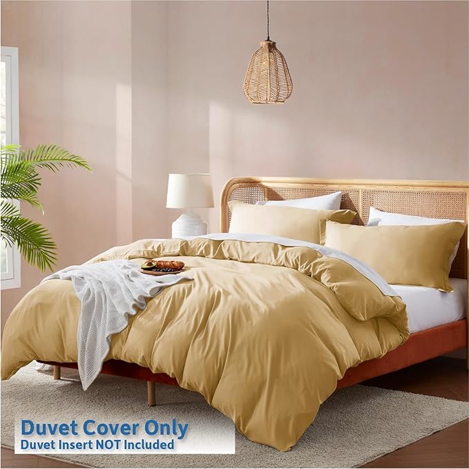 Duvet Cover Set - Full - 80 x 90 in - 3 Piece