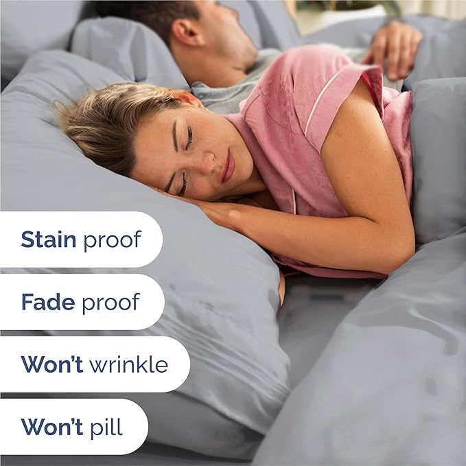 Cooling Bed Sheet Set - King - 4 Piece