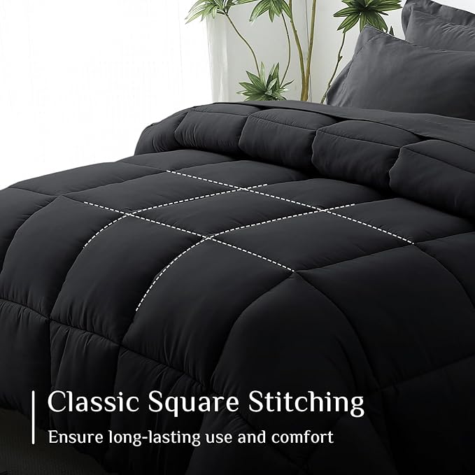 Down Alternative Comforter Set - Full - 7 Piece