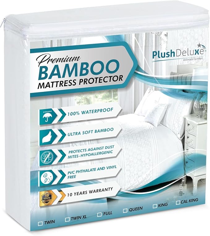 Waterproof Mattress Protector - King - 72 x 84 in
