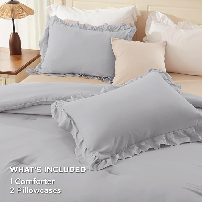 Microfiber Comforter Set - King - 3 Piece