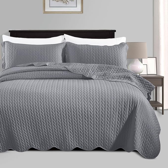 Microfiber Quilt Set - California King - 8 Pack
