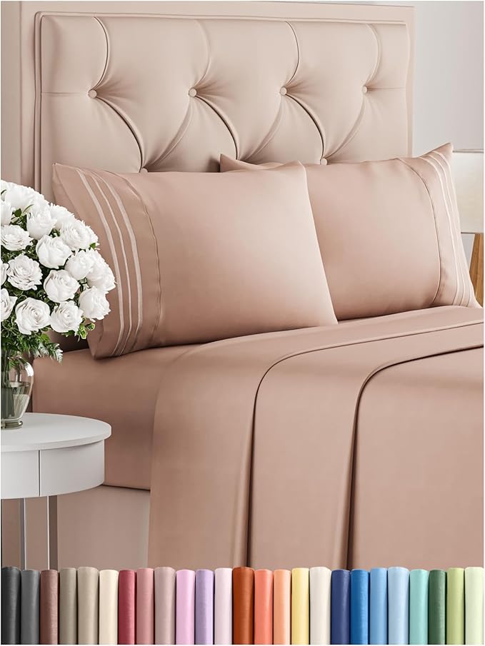 Cooling Bed Sheet Set - Full - 4 Piece