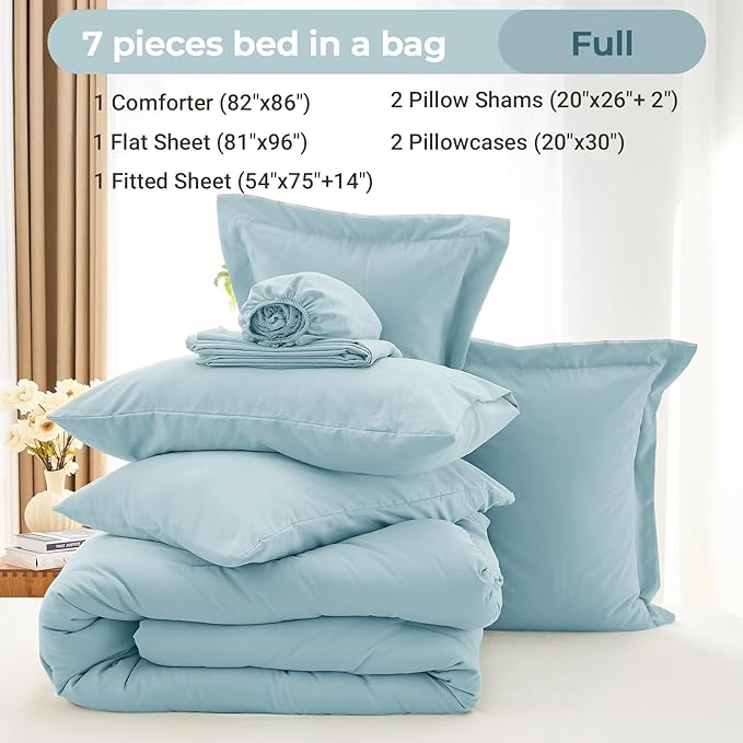 Comforter Set - Full - 7 Piece
