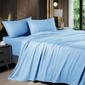Bamboo Cooling Bed Sheet Set - Queen - 4 Piece