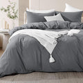 Linen Duvet Cover Set - Twin - 2 Piece