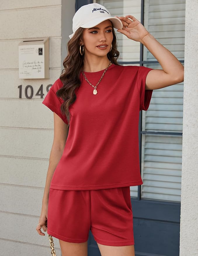 Women's Loungewear Set - Shorts - 2 Piece