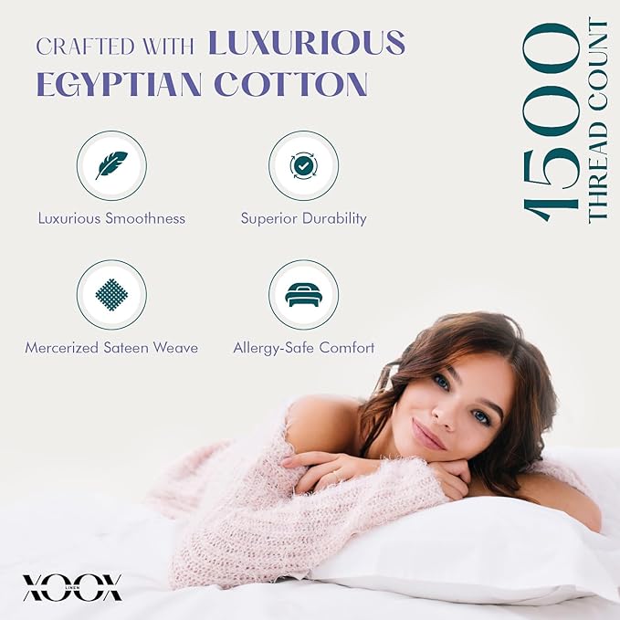 Linen Cooling Pillowcase Set - Queen - 2 Piece