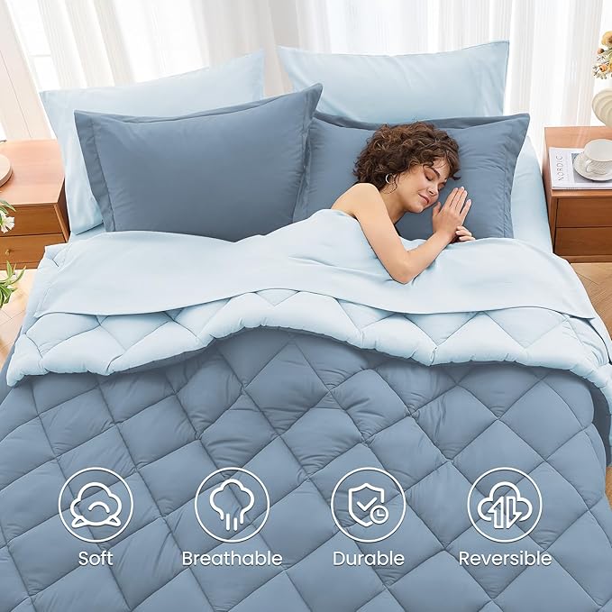 Comforter Set - King - 7 Piece
