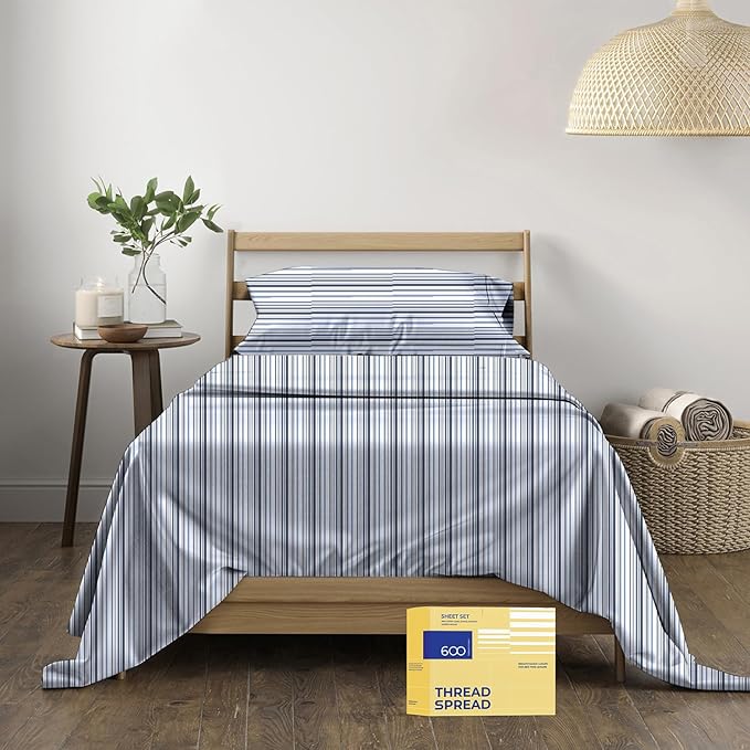 Cooling Bed Sheet Set - Twin - 16 in Deep Pocket - 3 Piece