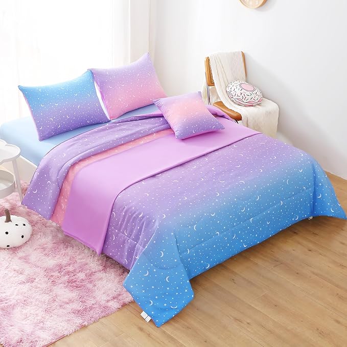 Microfiber Comforter Set - Full - 6 Piece