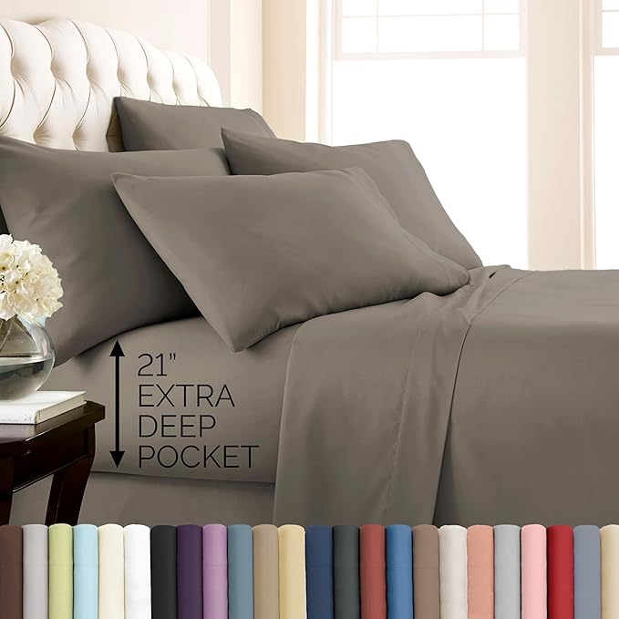 Bed Sheet Set - Queen - 4 Piece