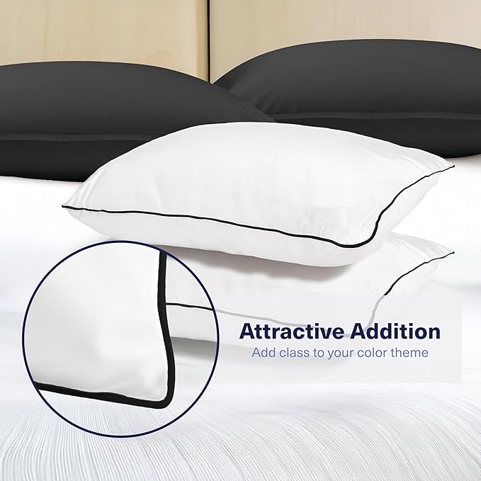 Bamboo Cooling Pillowcase Set - Queen - 2 Piece