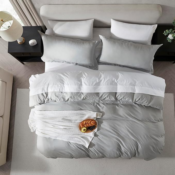 Duvet Cover Set - Full - 80 x 90 in - 3 Piece