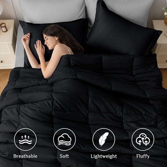Down Alternative Comforter Set - King - 7 Piece