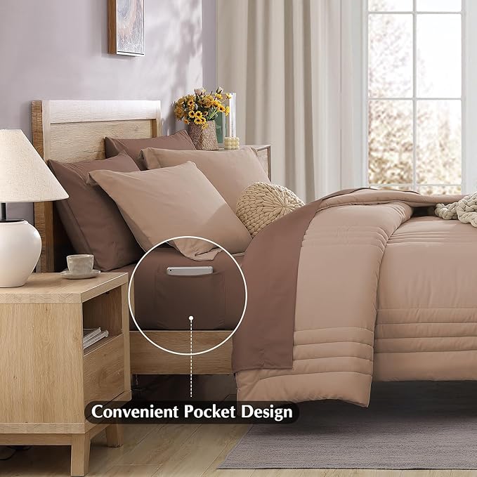 Comforter Set - King - 7 Piece