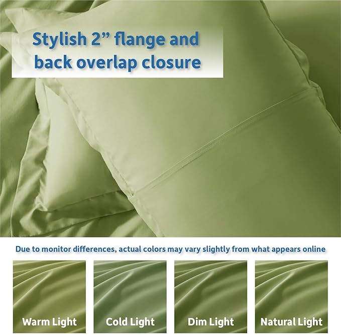 Down Alternative Duvet Cover Set - King - 4 Piece