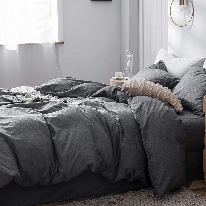 Linen Duvet Cover Set - King