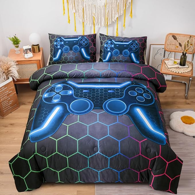 Microfiber Comforter Set - Queen