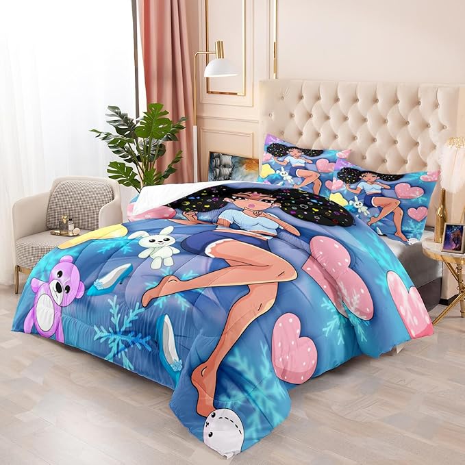 Microfiber Comforter Set - Queen - 3 Piece
