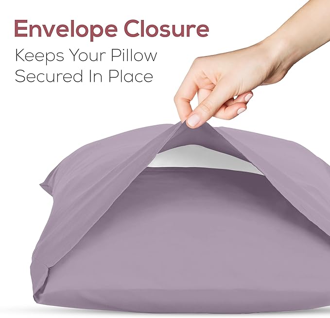 Linen Pillowcase Set - Standard - 2 Pack - 2 Piece
