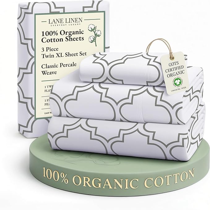 Linen Bed Sheet Set - Twin XL - 3 Piece