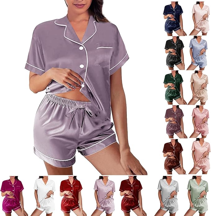 Satin Pajama Set