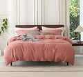 Linen Duvet Cover Set - Queen - 3 Piece