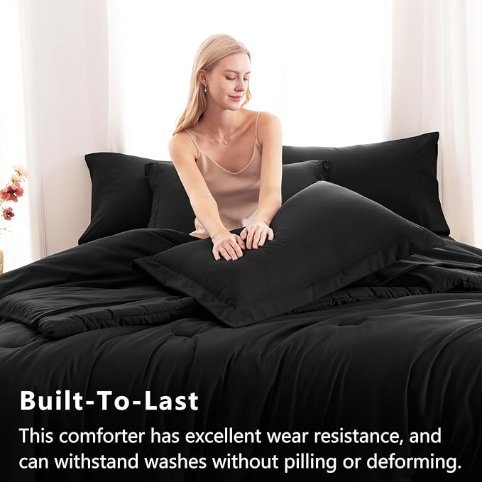 Down Alternative Comforter Set - Queen - 7 Piece