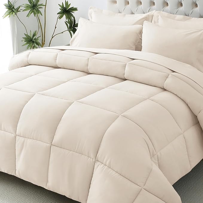 Down Alternative Comforter Set - Full - 7 Piece