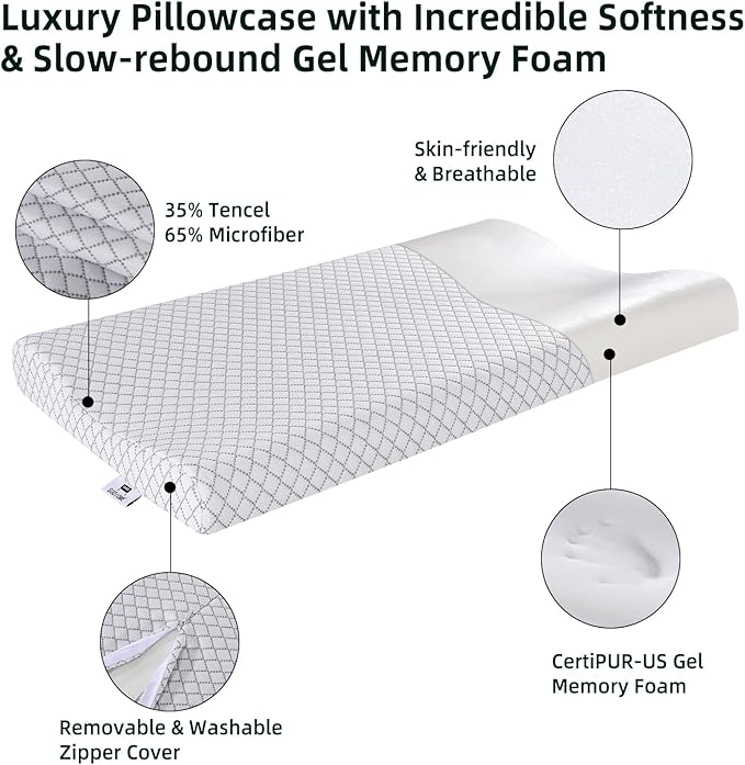 Memory Foam Bed Pillow