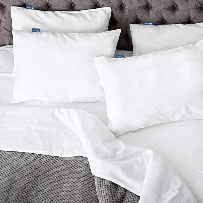 Waterproof Pillow Protector - Queen - 20 x 30 in - 4 Pack