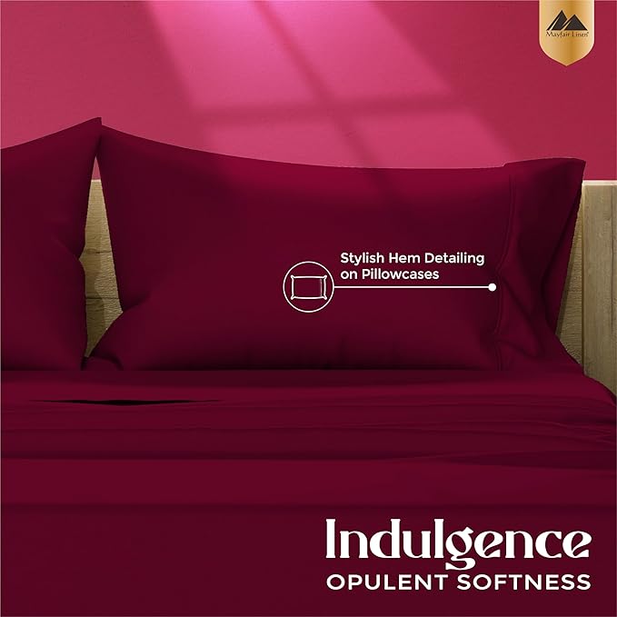 Linen Pillowcase Set - King - 2 Piece