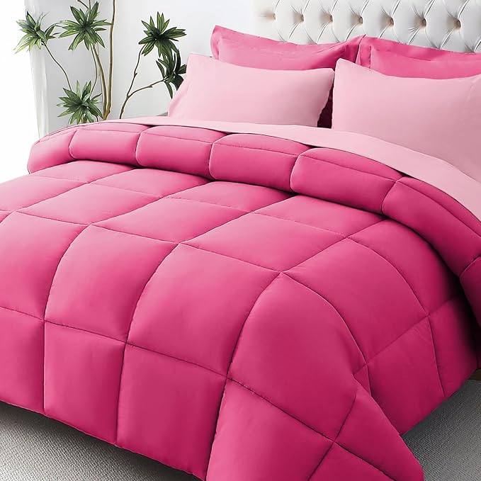 Down Alternative Comforter Set - California King - 7 Piece