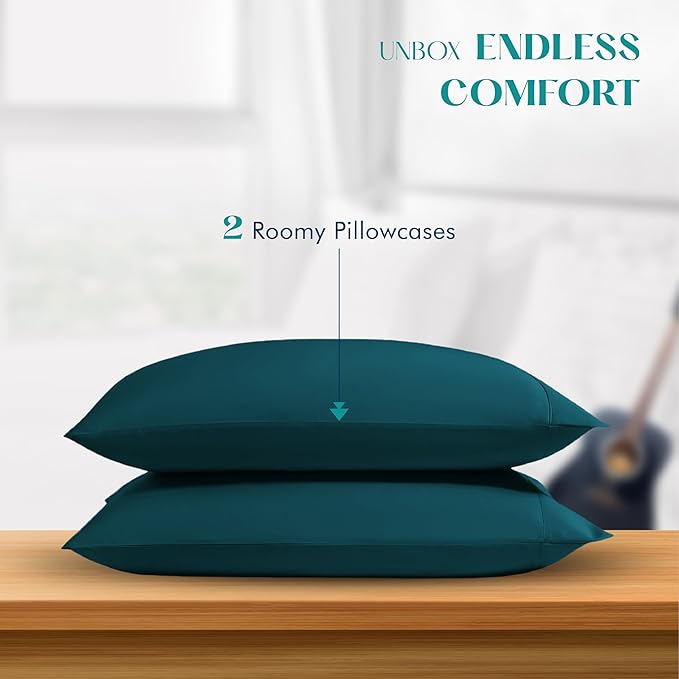 Linen Cooling Pillowcase Set - King - 2 Piece